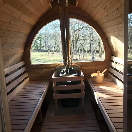 Dom wakacyjny Paradis Secret -bain Et Sauna Nordique *
